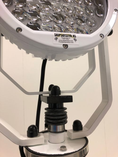 Design details for LED240, 300W/24V 45000 lumen searchlight 